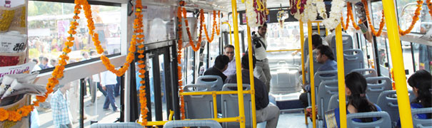 City Bus in Bhopal